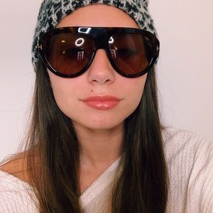 Tom Ford Felix Pilot Aviator Sunglasses 